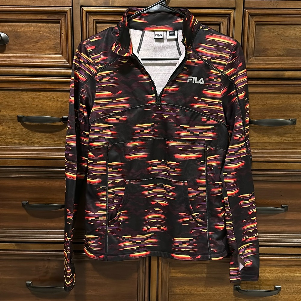 Fila long sleeve 3/4 zip